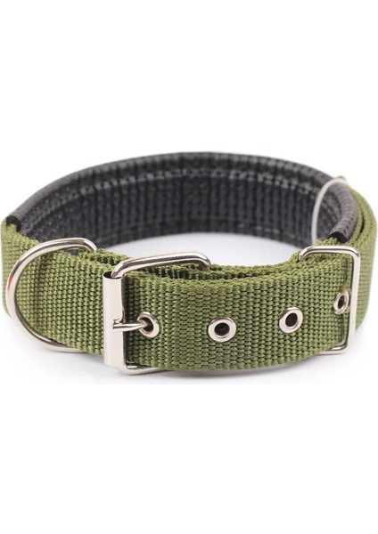 Yeşil Stil Xl Beden Katı Köpek Tasmaları Naylon Köpek Tasması Küçük Orta Büyük Köpekler Için Teddy Bulldog Beagle Ayarlanabilir Naylon Kayış Köpek Yaka Pet Boyun (Yurt Dışından)