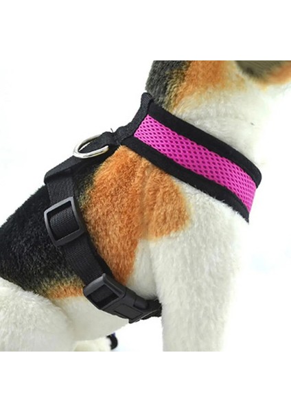 Kırmızı Stil M Beden Nefes Alabilir Örgü Küçük Köpek Pet Koşum ve Tasma Seti Kedi Yelek Koşum Yaka Chihuahua Yavru Pug Bulldog Kedi Arnes Perro (Yurt Dışından) fırsatları
