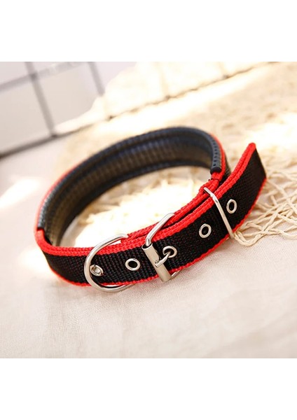 Açık Siyah Stil 2xl Katı Köpek Tasmaları Naylon Köpek Tasması Küçük Orta Büyük Köpekler Için Teddy Bulldog Beagle Ayarlanabilir Naylon Kayış Köpek Yaka Pet Boyun (Yurt Dışından)