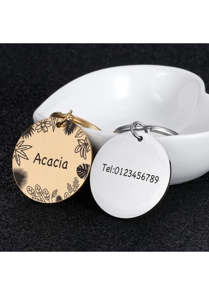 Siyah Stil 30 mm Kişiselleştirilmiş Köpek Kimliği Etiketleri Yaka Kimliği Etiketleri Özel Oyulmuş Kolye Zinciri Charm Malzemeleri Köpek Etiketi Adı Ürünleri Için Pet Aksesuarları (Yurt Dışından) fiyatları