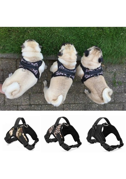 Gri Stil Xs Beden Naylon Ağır Köpek Pet Koşum Yaka Ayarlanabilir Yastıklı Ekstra Büyük Büyük Orta Küçük Köpek Koşum Yelek Husky Köpekler Malzemeleri (Yurt Dışından) fiyatları