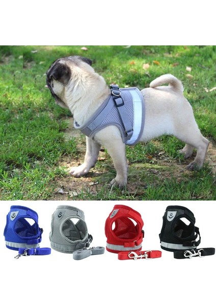 Kırmızı 3 Tarzı S Beden Yansıtıcı Köpek Koşum Tasma Seti Kedi Köpek Koşumları Yelek Naylon Nefes Alabilir Örgü Pet Koşum Chihuahua Bulldog Petshop Xs-Xl (Yurt Dışından) fiyatları