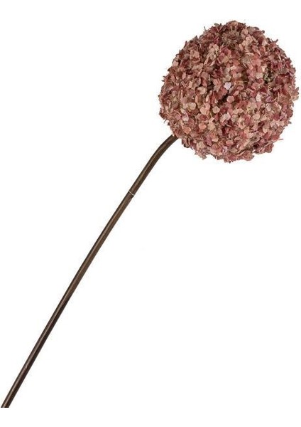 Pembe Top Yapay Çiçek 90CM