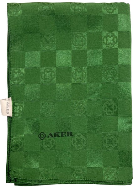 Monogram Dama Şal - Yeşil 951