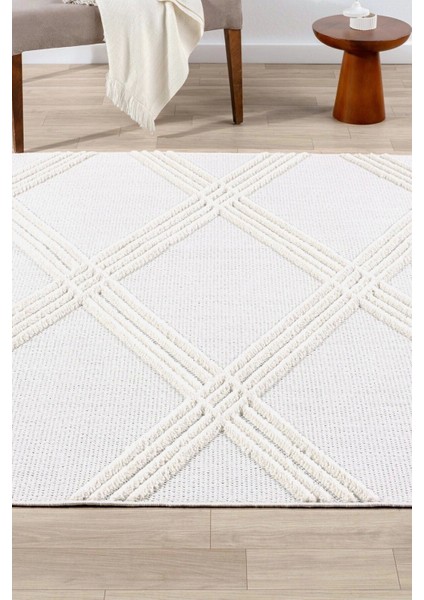 Krem Yumuşak Doku Halı Kilim Yıkanabilir Salon Mutfak Koridor Yolluk Dokuma Makine Halı Ayaz 07 fırsatları