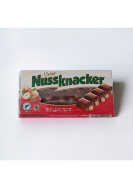 Nussknacker Sütlü Fındıklı 100 gr Alman Çikolatası