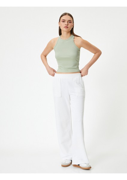 Spor Atlet Bisiklet Yaka Ribanalı Slim Fit fiyatları