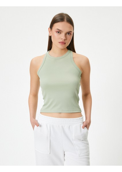 Spor Atlet Bisiklet Yaka Ribanalı Slim Fit modelleri