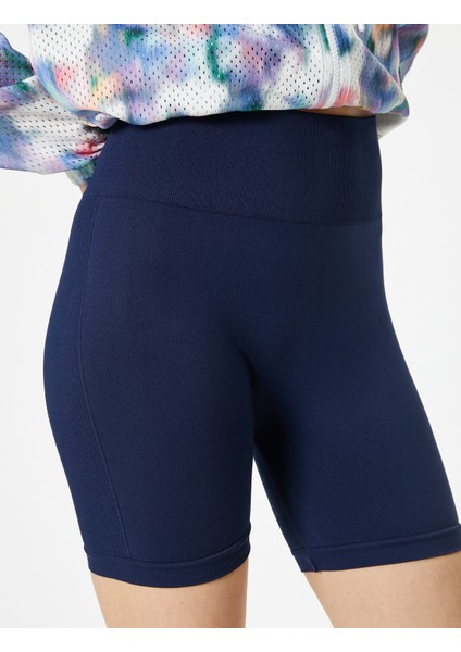 Spor Dikişsiz Biker Tayt Yüksek Bel Slim Fit indirimleri