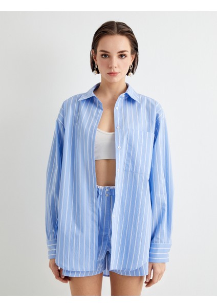 Uzun Kollu Gömlek Düğmeli Klasik Yaka modelleri