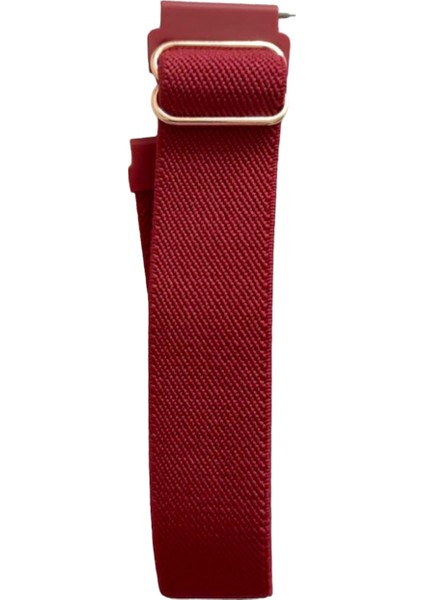22 mm Universal Örgü Tokalı Bant Kordon Akıllı Pimli Bordo fiyatları