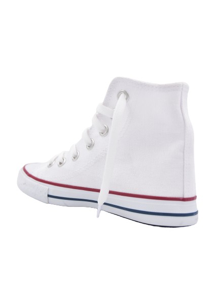Prego Siyah&beyaz Çocuk Bilekli Converse Tarzı Spor Ayakkabı Beyaz modelleri