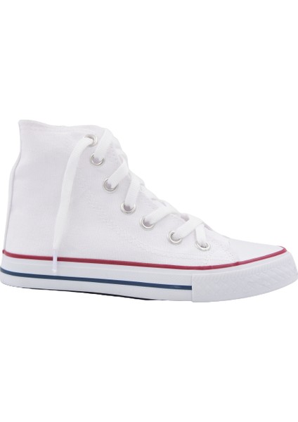 Prego Siyah&beyaz Çocuk Bilekli Converse Tarzı Spor Ayakkabı Beyaz fırsatları