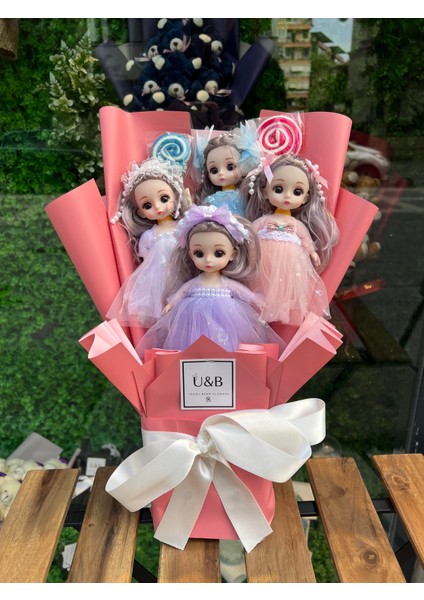 Sevimli Bebekler Şekerli Ayıcık Buketi fiyatları