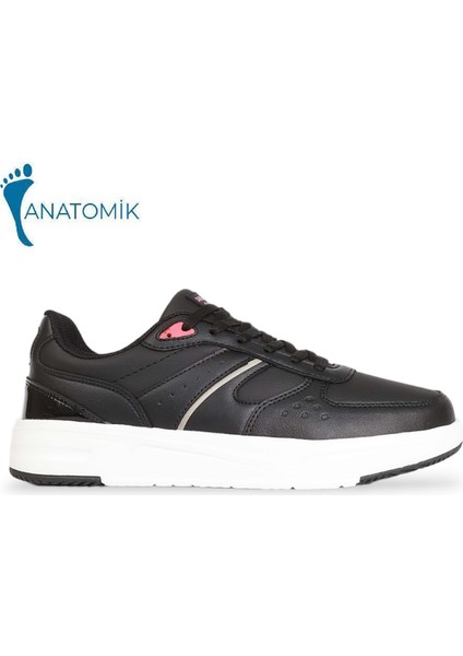 1956-HEGEL Anatomik Tabanlı Kadın Sneakers Ayakkabı - NKT01956-SIYAH Beyaz-38 modelleri