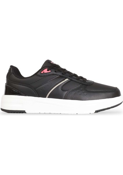 1956-HEGEL Anatomik Tabanlı Kadın Sneakers Ayakkabı - NKT01956-SIYAH Beyaz-39
