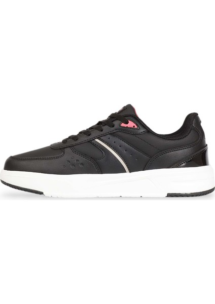 1956-HEGEL Anatomik Tabanlı Kadın Sneakers Ayakkabı - NKT01956-SIYAH Beyaz-39