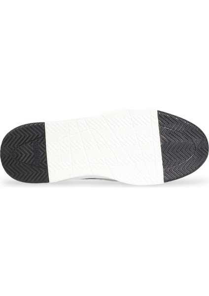 1956-HEGEL Anatomik Tabanlı Kadın Sneakers Ayakkabı - NKT01956-SIYAH Beyaz-39
