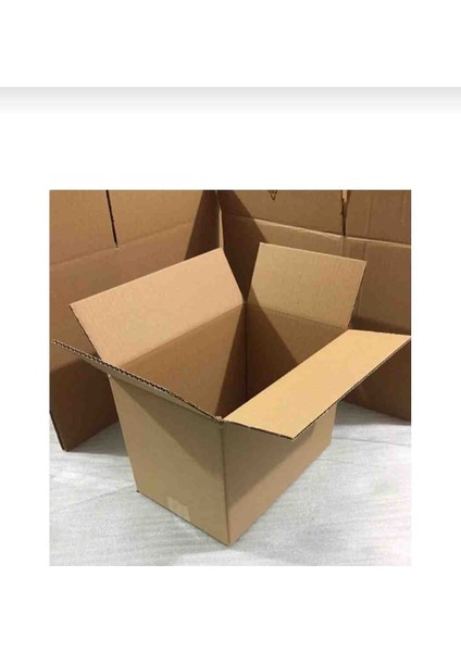 10 Adet 40X30X25 Çift Oluklu Dopel Koli Kutu Boş Karton Çeyiz Kolisi Eşya Taşıma Kolisi
