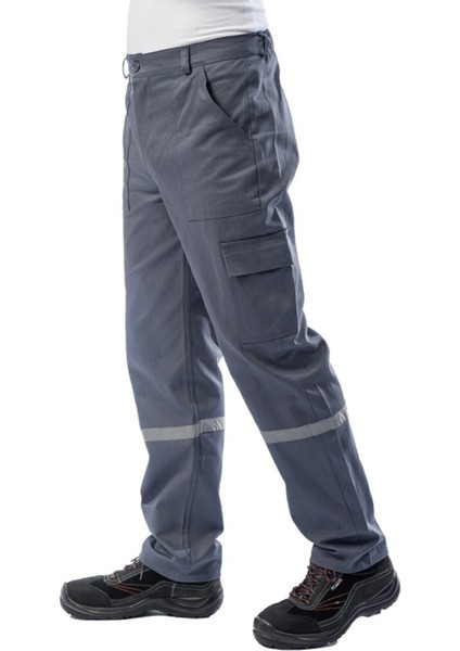 Iş Pantolon 16/12 Pamuk Gabardin Gri Iş Pantolonu fiyatları