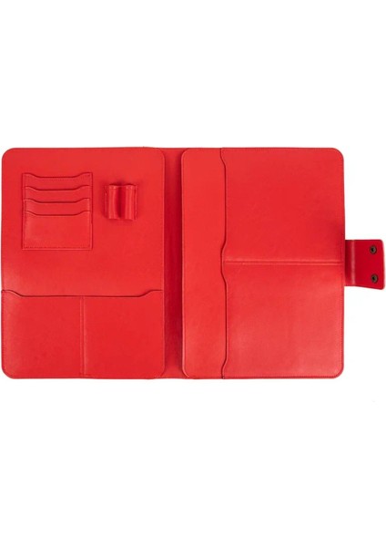Macbook Air Pro 13-14 Inç Organizer Evrak & Laptop & Tablet Çantası Kırmızı indirimleri