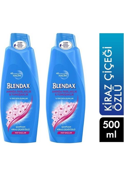 Şampuan 500 ml Kiraz Çiçeği Özlü 2 Adet