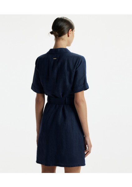 Ceket Yaka Kısa Kol Elbise fırsatları