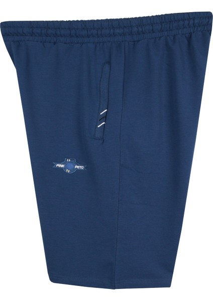 Erkek Büyük Beden 110-150 Kilo Arası Için Uygun Penye Şort Indigo fiyatları