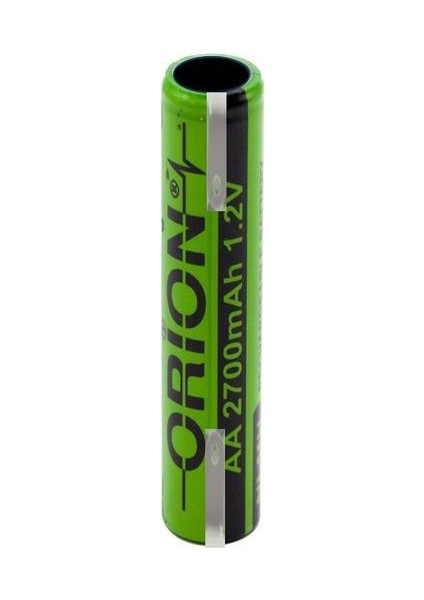 Traş Makinesi Için Şarj Edilebilir Aa Kalem Pil 1.2V Ni Mh 2700 mah