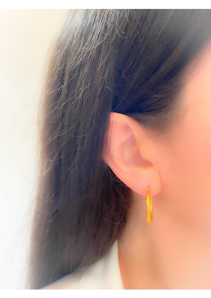 Çelik Küpe Vintage Halka Küpe 25MM Çaplı fiyatları