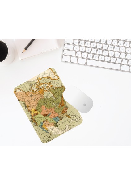 Dünya Haritası Baskılı Mousepad