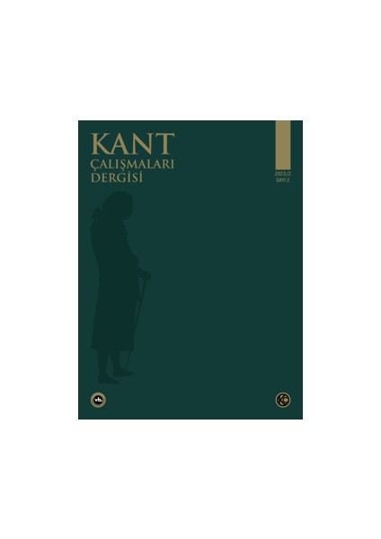 Kant Çalışmaları Dergisi 2. Sayı - 2023