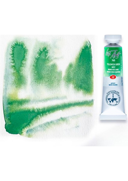 White Nights Tüp Sulu Boya 10 Ml. 763 Yellowish Green Mist