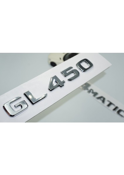 GL450 4matic Bagaj Krom Abs Yazı Logo Benz Ile Uyumlu