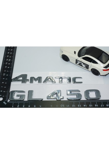 GL450 4matic Bagaj Krom Abs Yazı Logo Benz Ile Uyumlu modelleri