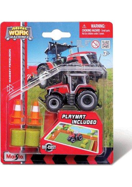 Mini Work Machines Traktör Oyun Seti - Massey Ferguson fiyatları