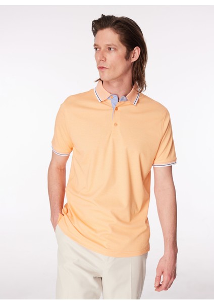 Düz Somon Erkek Polo T-Shirt Cm Ds 01 02 modelleri