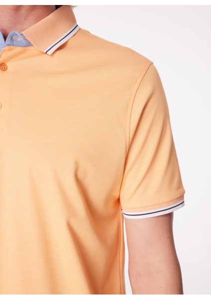 Düz Somon Erkek Polo T-Shirt Cm Ds 01 02 fırsatları