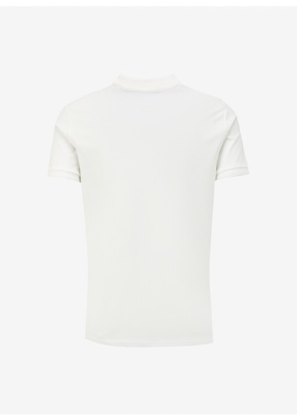 Beyaz Erkek Basic Polo T-Shirt D4SM-TST3248 fiyatları