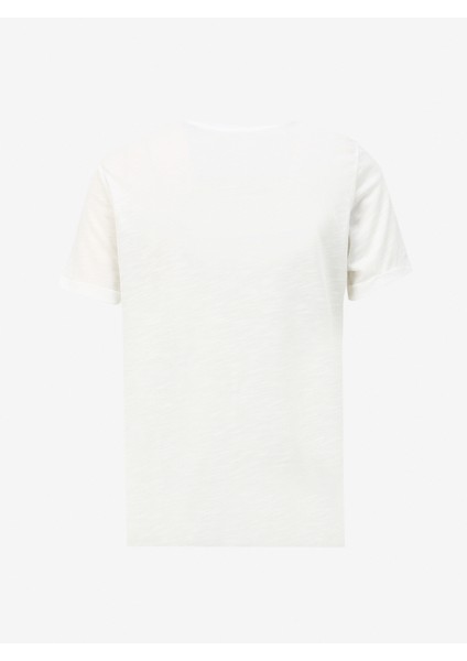 Kırık Beyaz Kadın Bisiklet Yaka Basic T-Shirt F4Sl-Tst0644 fiyatları
