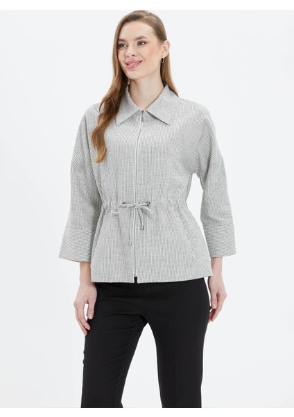 Standart Siyah Kadın Ceket 24YSL1361