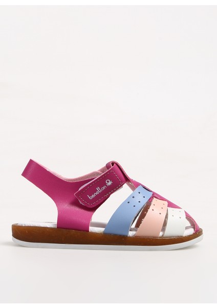 Pembe - Çok Renkli Bebek Terlik BN-1369