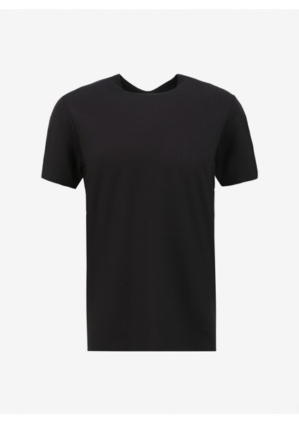 Antrasit Erkek Bisiklet Yaka Basic T-Shirt F4SM-TST 0740