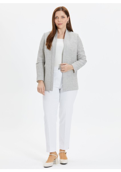 Normal Siyah Kadın Ceket 24YSL1358-BB