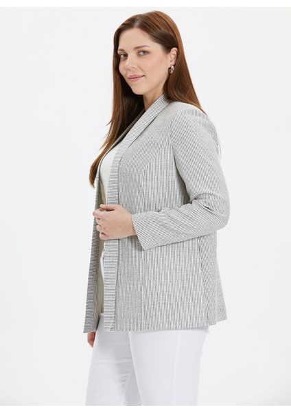 Normal Siyah Kadın Ceket 24YSL1358-BB fırsatları