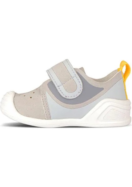 Uki 950.E24Y.166 Cırtlı Ortapedik Firs Step Shoes Bebe Ayakkabı Gri