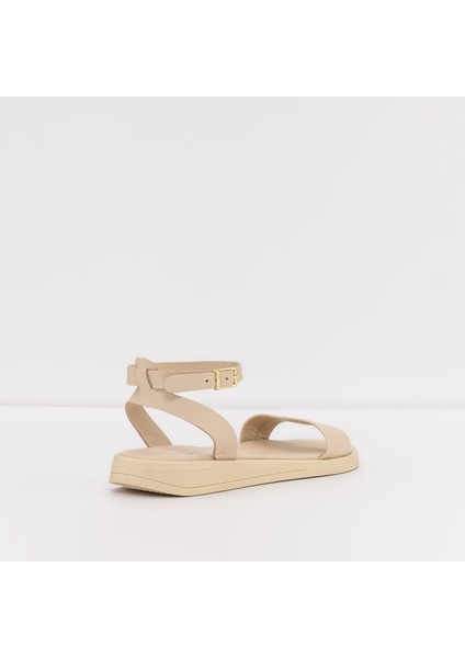 Megara-Tr Sandalet Düz Sandalet Ekru fiyatları
