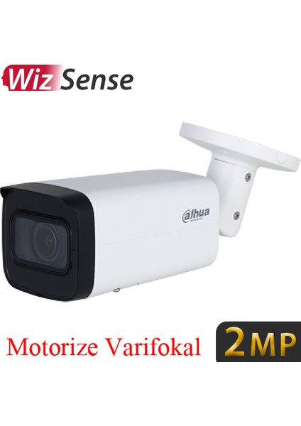(IPC-HFW2241T-ZAS) 2mp 2.7mm-13.5mm IP67 IK10 Wız Sense 120DB Wdr Sd Ir Bullet Ip Kamera 60MT.