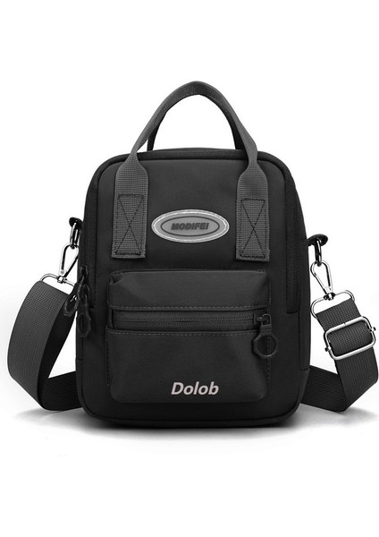 Dolob Kadınlar Için Crossbody Çanta 2023 Yeni Moda Omuzdan Askili Çanta Naylon Kumaş El Küçük Çanta Küçük Kare Çanta (Yurt Dışından)