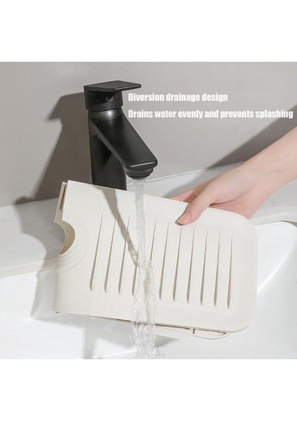 2 Adet Camicely Silikon Drenaj Matı, Suncrafta Drenaj Matı, Silkpeg Lavabo Matı 45*14CM (Yurt Dışından) indirimleri